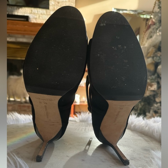 Manolo Blahnik Bootie Calf Heels - Picture 9 of 12